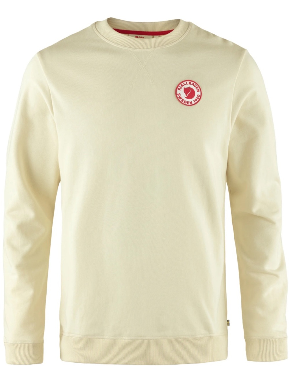 NEW🦊Fjallraven Women's 1960 Logo Badge Sweatshirt in Chalk White$125